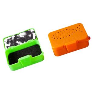 蚯蚓盒红虫盒多功能活饵盒保湿透气鱼饵盒便携式渔具盒钓鱼配件盒