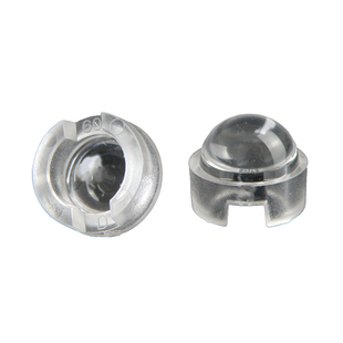 1w3w5wLED迷你小直径13mm透镜15°30度90度100度高透亚克力亚加力