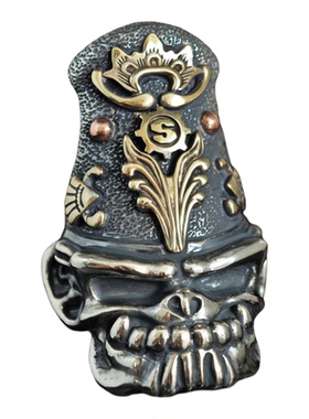 铁头的店 925银 STARLINGEARA施特林 铜配件教皇戒指