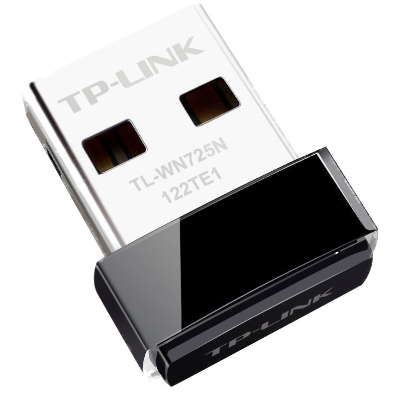 TP-LINK无线网卡USB免驱动WIFI6无线接收器tplink普联笔记本5G双频千兆台式机电脑随身WIFI发射器TL-WN725N