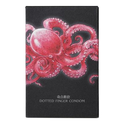 【高密度颗粒】萨福小章鱼情趣指套医用检查指套