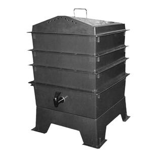 蚯蚓堆肥箱蚯蚓塔家用厨余垃圾自制有机肥蠕虫养殖箱户外园艺钓鱼