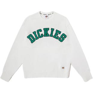 Dickies帝酷适卫衣2025秋冬潮牌logo贴布绣宽松卫衣男女情侣同款