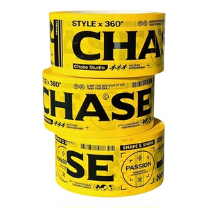 CHASE创意彩色透明警戒胶带装饰