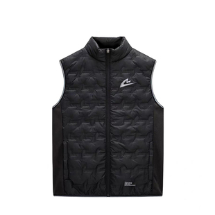 【北体共研】音速猫羽绒马甲AUTO-FIT男女冬季外套鸭绒保暖棉服