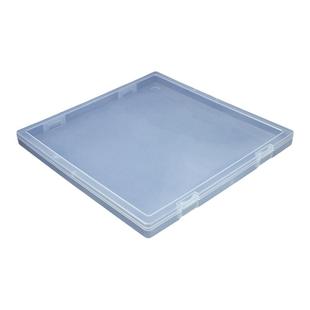 方形大号加厚PP塑料盒链接器展示盒拼图DIY油画棒画框唱片包装盒