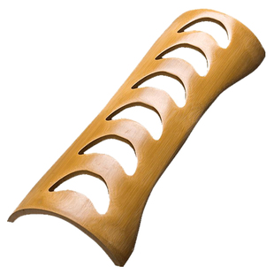 茶具杯架竹制配件功夫茶道零配手工折叠晾茶杯架子托工夫六君子用