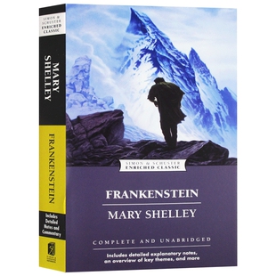 科学怪人 弗兰克斯坦 英文原版小说 Frankenstein 英文版经典名著文学小说 玛丽雪莱 Mary Shelley 进口英语书籍