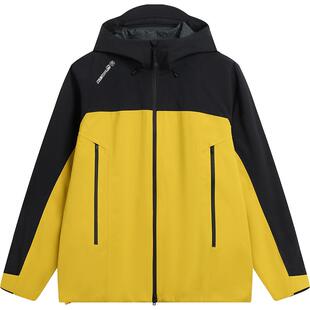 李宁户外CF溯丨万龙甲冲锋衣女防风防水硬壳登山徒步夹克外套男