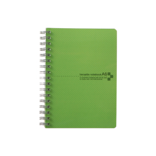 日本kyowa彩色封面双螺旋线圈本横线简约多功能B5A5/A6A7笔记本