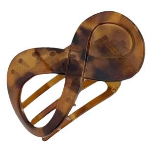 复古8字形扁平抓夹女高级感后脑勺盘发夹大号发夹鸭嘴夹四季头饰