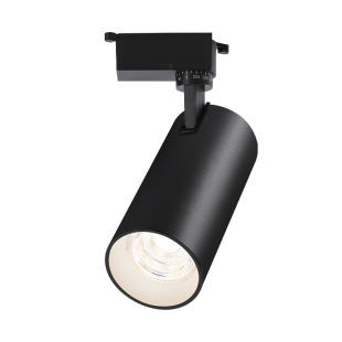 三线轨道射灯led服装商用店铺展厅COB超亮明装导轨式背景墙聚光灯