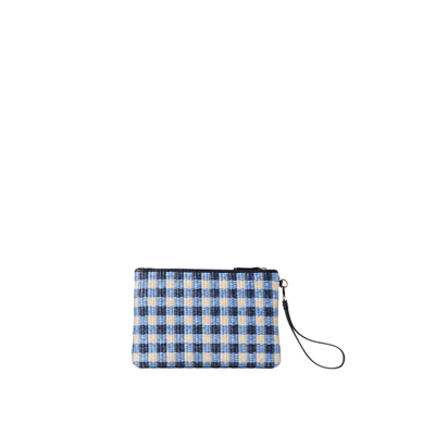 [双11抢先购]JIMMY CHOO/ZIPPED FLAT POUCH 女士手拿包