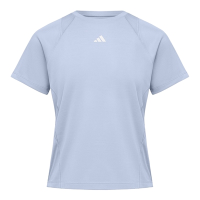 adidas阿迪达斯「清风TEE」速干凉感训练健身服夏女短袖T恤IA6098
