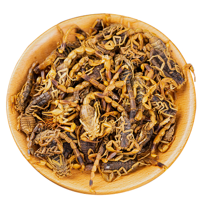 清水无盐足干蝎子另有水蛭蜈蚣
