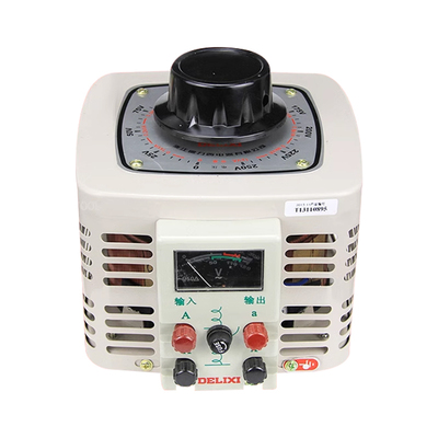 单相交流接触式调压器德力西