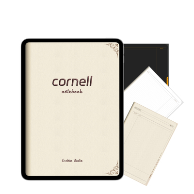 ipad带标签康奈尔笔记本notability华为平板电子手帐goodnote模板