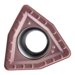 戴斯卡数控快速暴力钻U钻刀片WCMX030208-MF LF6118不锈钢桃型