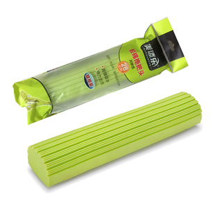 美添乐冷锋28CM对折吸水海绵拖把头替换头宽口窄口通用胶棉拖布头