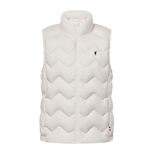 POLOWALK女士羽绒马甲秋冬女装90绒立领保暖纯色百搭羽绒背心上衣