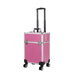 专业化妆师拉杆箱跟妆美甲箱新款彩妆大容量多功能纹绣美睫