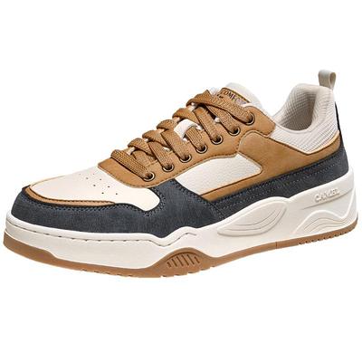 骆驼男鞋2026夏季新款透气滑板鞋