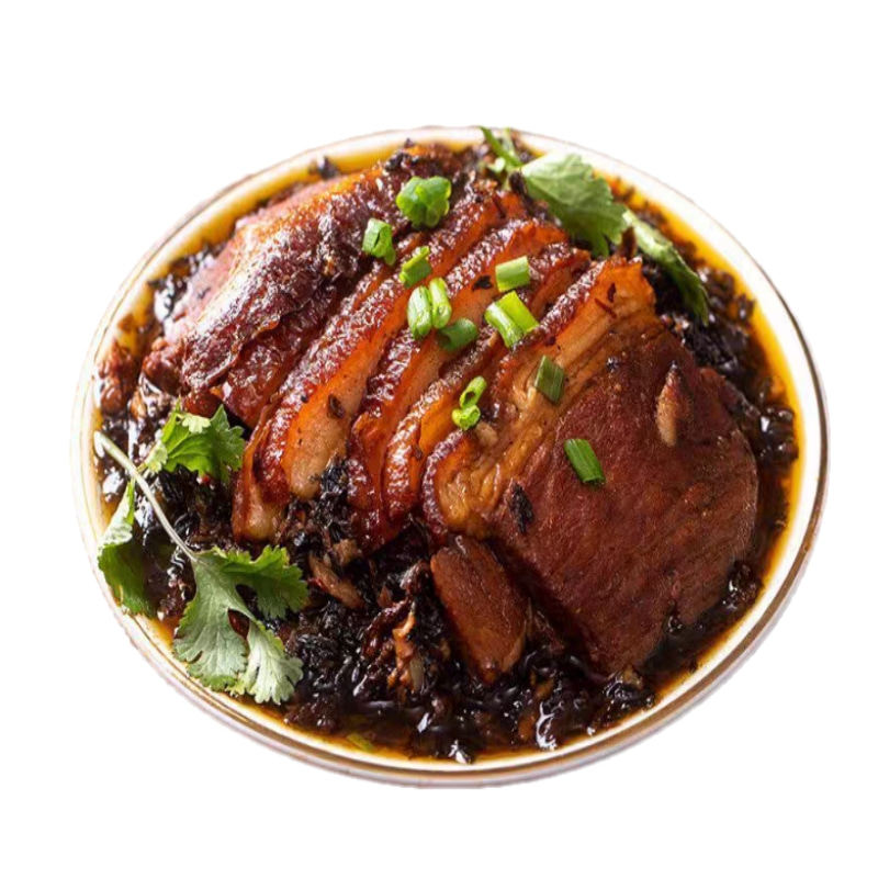 梅菜扣肉商用盒装半成品猪脚饭快手菜卤肉下饭菜加热即食预制菜
