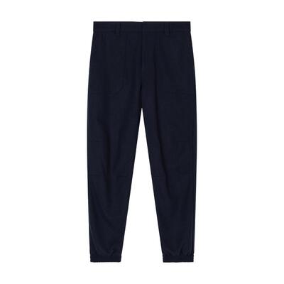 AX/阿玛尼男士绵羊毛束脚休闲裤