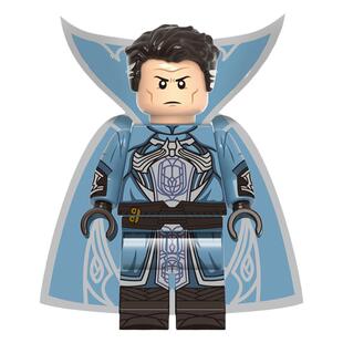 X教授光照会奇异博士第三方人仔儿童男孩积木益智拼装玩具X0338