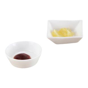 4英寸吃碟味碟2.5黄油碟唐山骨瓷小碟子陶瓷酒店小吃盘骨碟新款