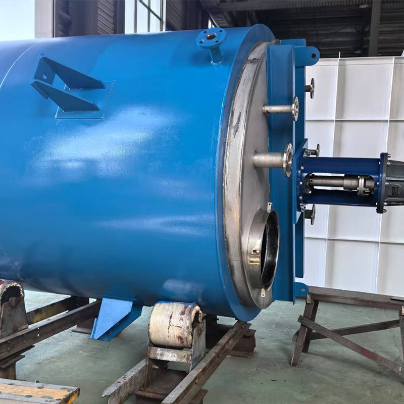 不锈钢卧式搅拌罐发酵罐反应釜电加热搅拌罐乳化罐卧式搅拌机