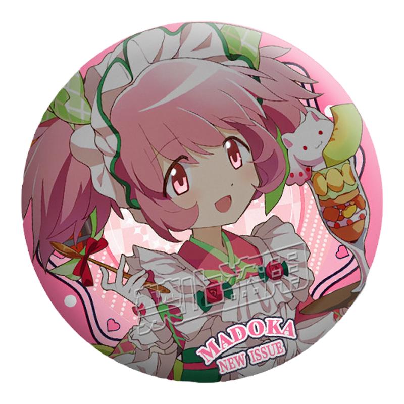魔法少女小圆同人反光吧唧谷徽章