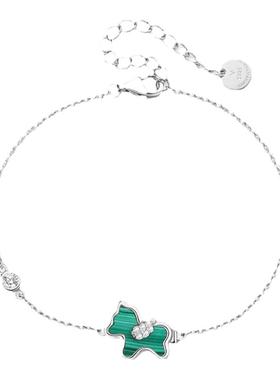 小绿马手链S925银轻奢送女友礼物