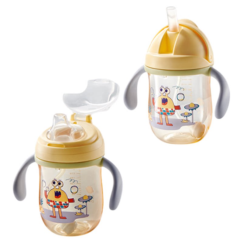 babycare学饮杯婴儿6个月以上鸭嘴杯