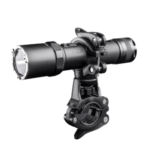 纳丽德P80自行车灯山地车前灯强光防雨夜间骑行单车灯支架尾灯