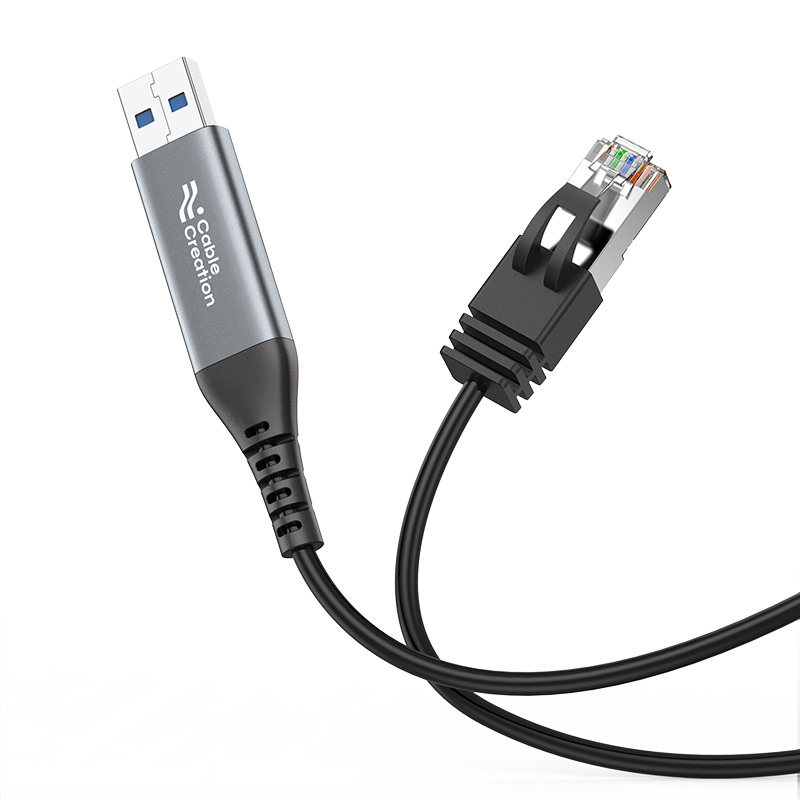 USB转千兆网线RJ45接口笔记本台式电脑连接路由器交换机壁式插口网络线Type-C网线网卡免驱网口直连线转换器
