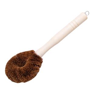 天然椰棕锅刷家用厨房刷锅神器洗碗刷子长柄清洁刷子干净不易伤锅