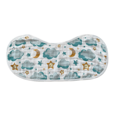 纱布护肩拍隔吸水透气口水巾围嘴