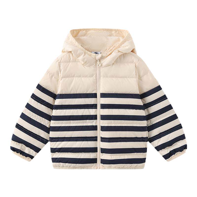 【断码特惠】法国小帆船童装Petitbateau儿童白鹅绒羽绒服A0DP2