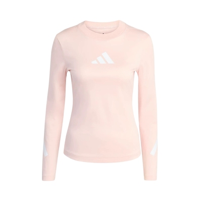 adidas阿迪达斯秋季新款女子运动休闲舒适套头圆领长袖T恤 KE4907