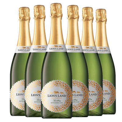 进口金狮园含气750ml白葡萄汁