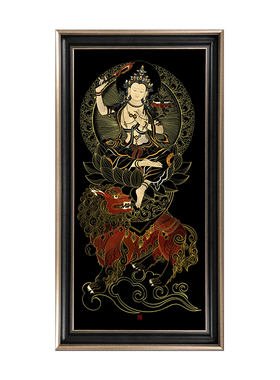伏羲女娲九尾狐精卫填海壁画挂画