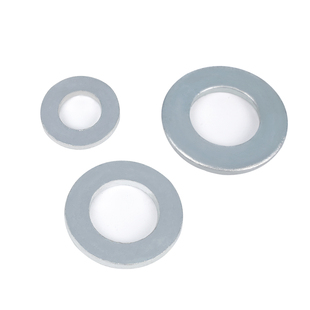 高强度8.8级热镀锌平垫GB97热浸锌垫圈片光伏支架圆形垫片M8-M42