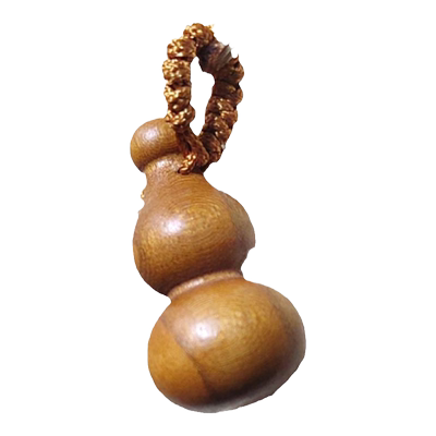 木葫芦风水装饰品金刚经钥匙挂件