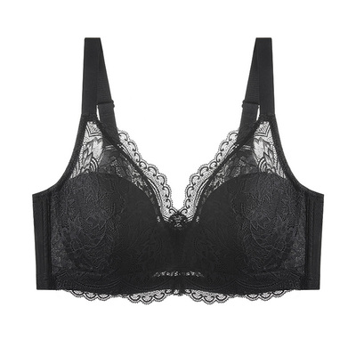 GEM性感蕾丝大码收副乳女士文胸