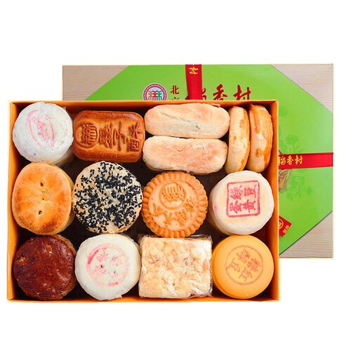 三禾北京稻香村无蔗糖糕点糖醇点心特产糕点礼盒不含蔗糖食品包邮