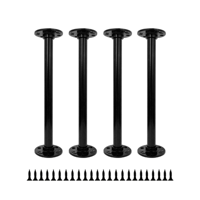 水管置物架美式乡村置物架水管支架落地置物架书架复古书架loft