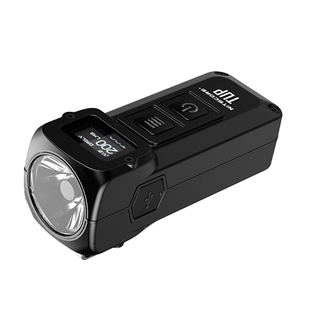 NITECORE奈特科尔TUP2金属钥匙手电筒1000流明便携充电LED显示T4K