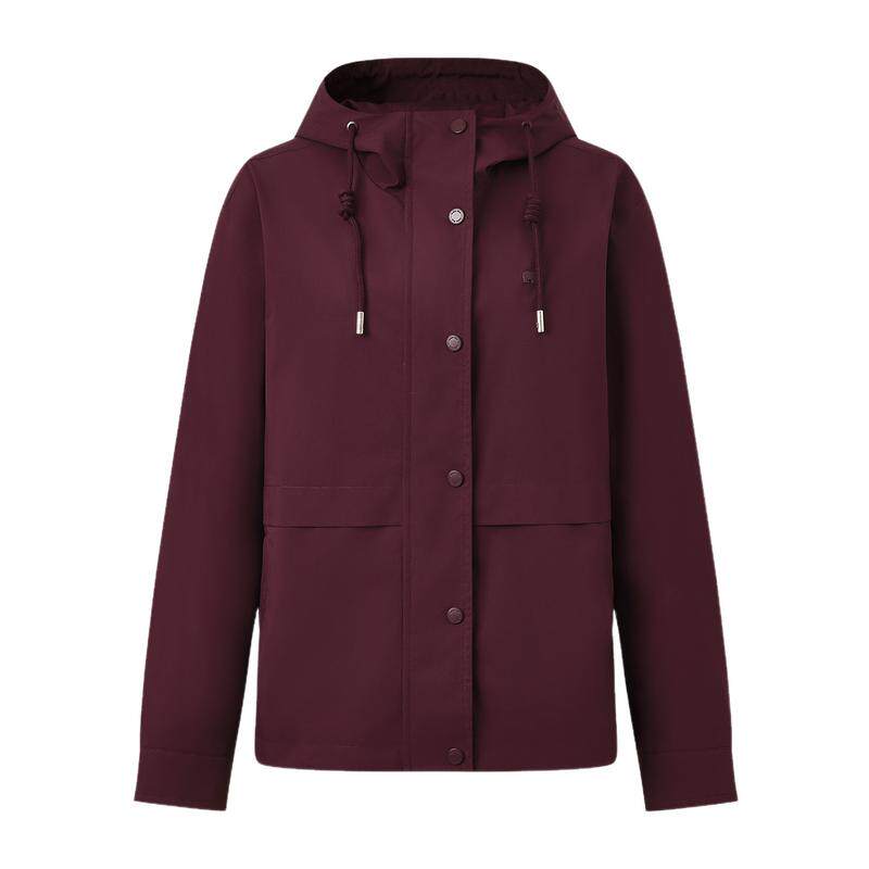 【春夏新品】GOLDEN BEAR/金熊2026年女士短款连帽夹克外套