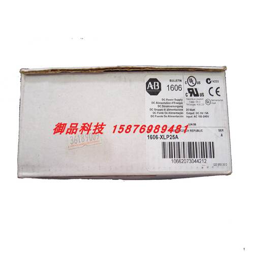 议价1606-XLP25A罗克韦尔自动化AB全新PLC1606电源现货1606XLP25A